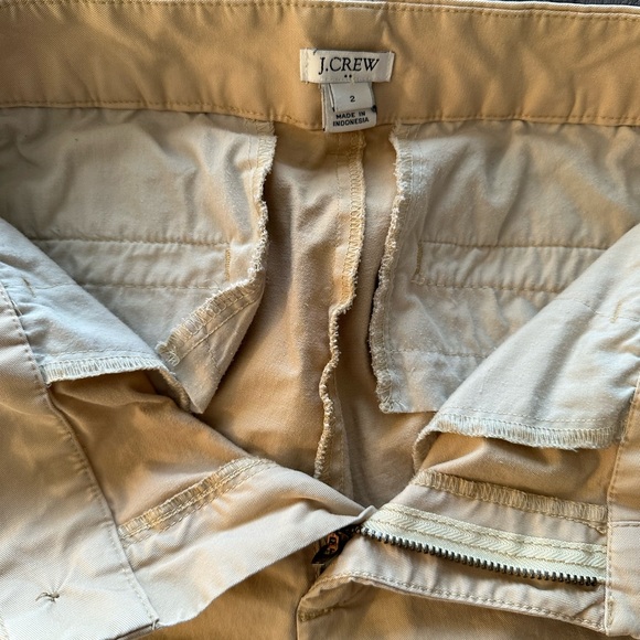 EUC J Crew Factory Laney chino pant warm desert 2 - Picture 5 of 7